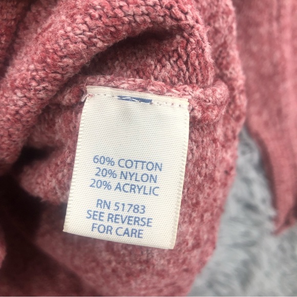 Maurices Sweater Womens Large Heathered Vneck Hooded Pullover - Picture 10 of 11